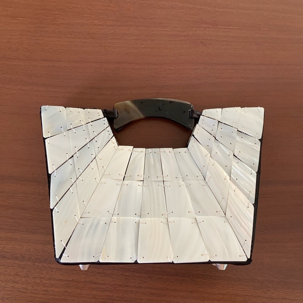 Cocktail purse - Artisan handmade with shells. - Picture 3 of 6